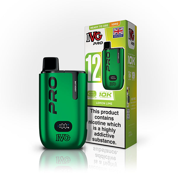 IVG Pro 12 Prefilled Pod Kit - Lemon Lime (10mg)