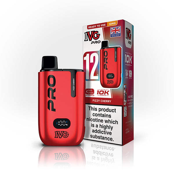 IVG Pro 12 Prefilled Pod Kit - Fizzy Cherry (10mg)
