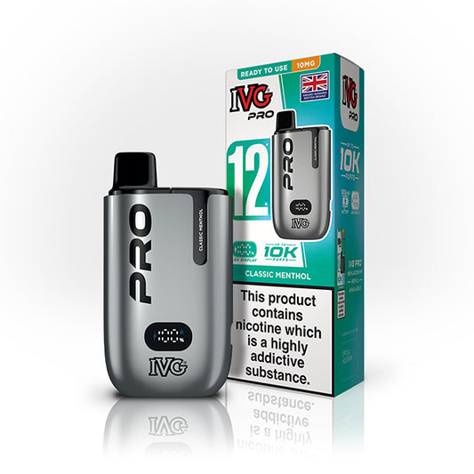 IVG Pro 12 Prefilled Pod Kit - Classic Menthol (10mg)
