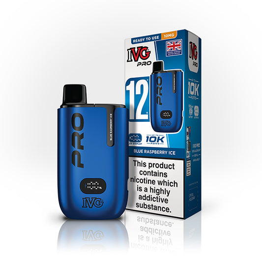 IVG Pro 12 Prefilled Pod Kit - Blue Raspberry (10mg)