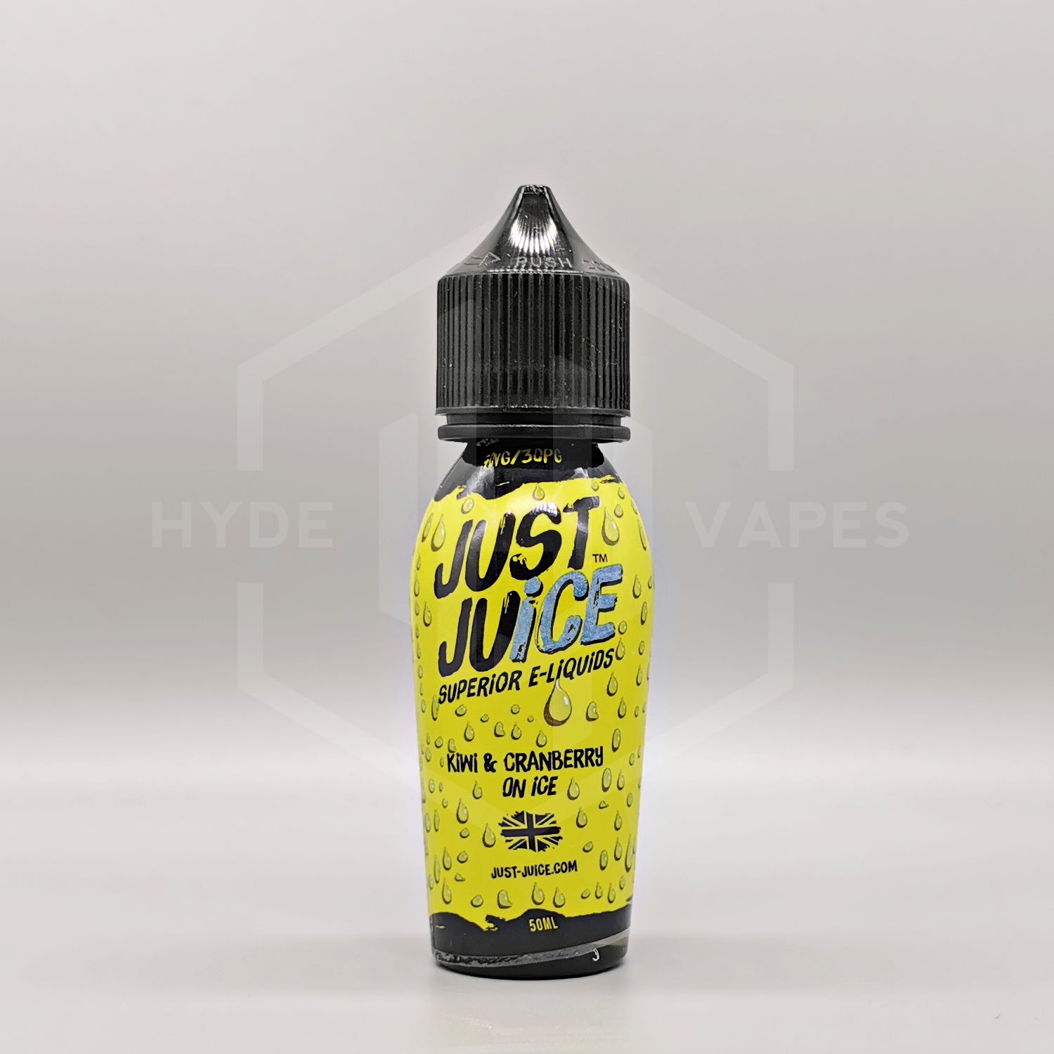 Just Juice - Kiwi & Cranberry On Ice - Hyde Vapes - Waterloo