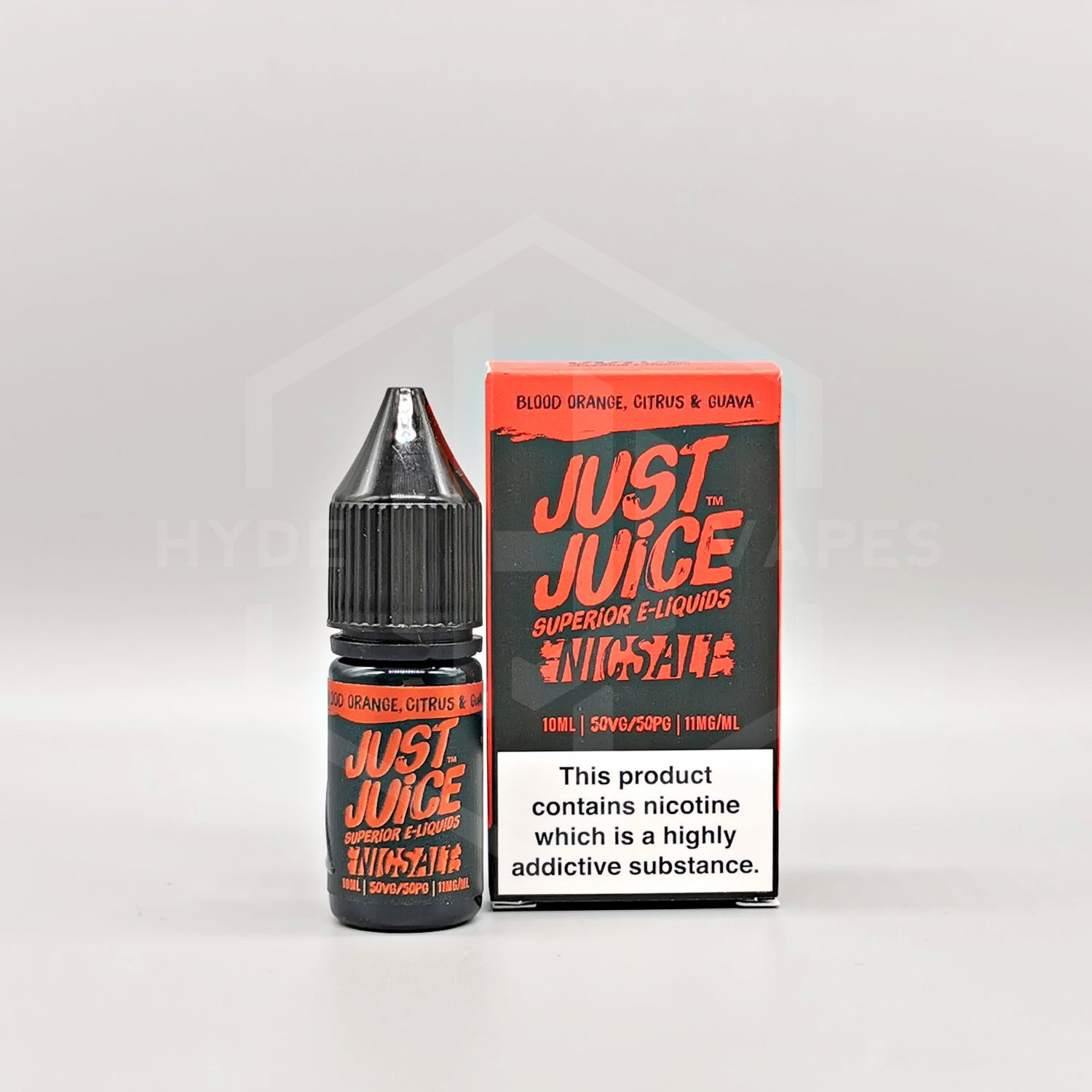 Just Juice Nic Salt - Blood Orange, Citrus & Guava - Hyde Vapes - Waterloo