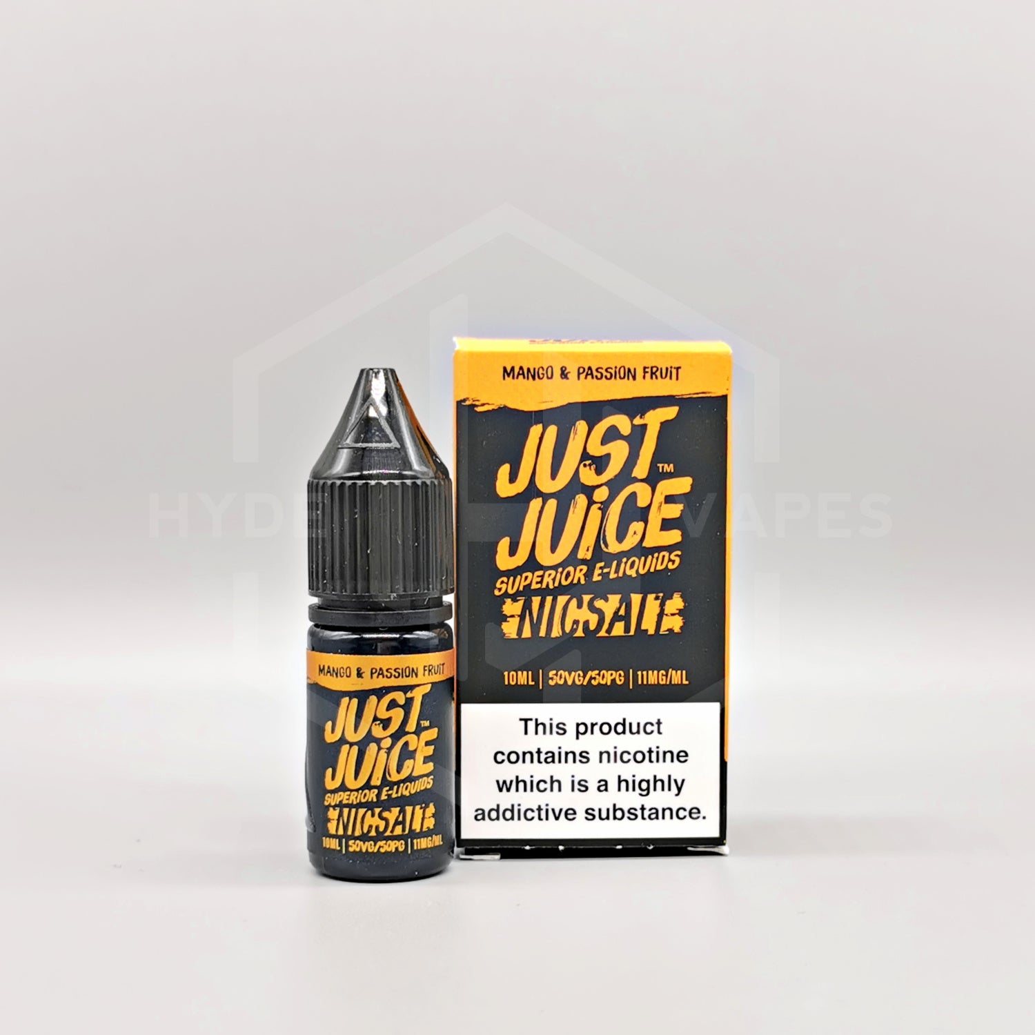 Just Juice Nic Salt - Mango & Passion Fruit - Hyde Vapes - Waterloo