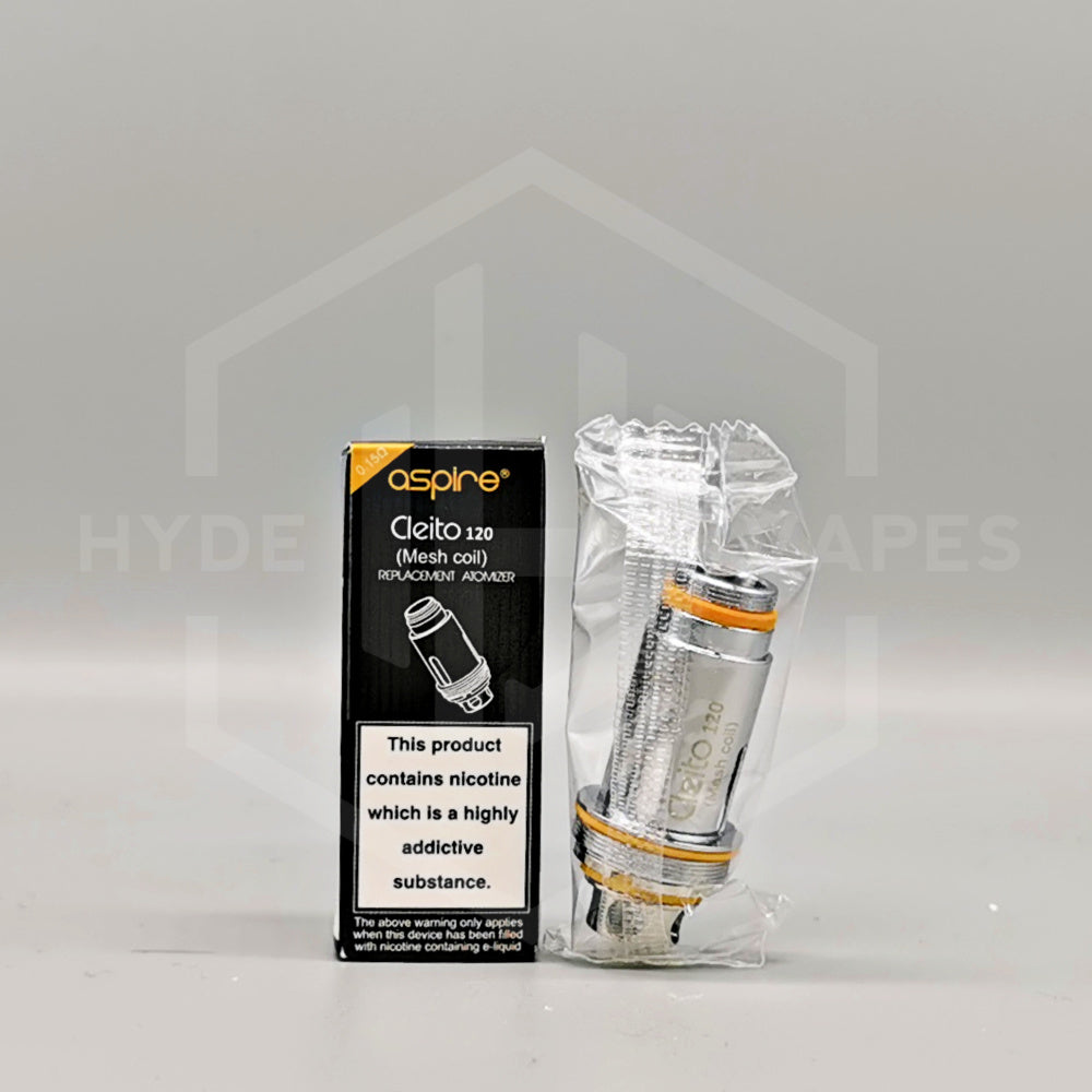 Aspire Cleito 120 Coils - Hyde Vapes - Waterloo