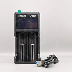 XTAR - VC2 - Battery Charger - Hyde Vapes - Waterloo