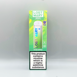 Lost Mary QM600 - Sour Apple - Hyde Vapes - Waterloo
