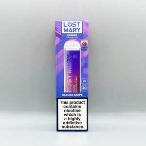 Lost Mary QM600 - Sakura Grape - Hyde Vapes - Waterloo
