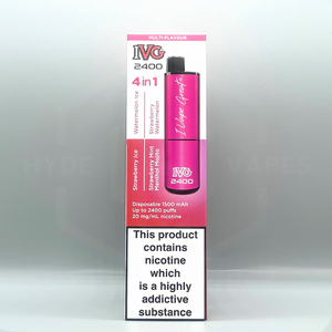 IVG 2400 Disposable - Multi Flavour Pink Edition - Hyde Vapes - Waterloo