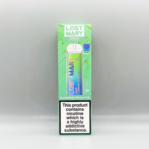 Lost Mary QM600 - Blueberry Peach Ice - Hyde Vapes - Waterloo