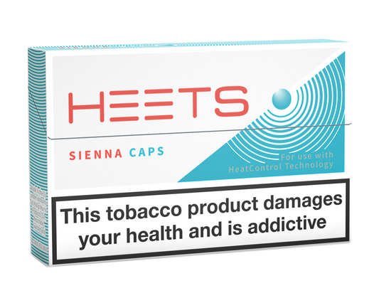 HEETS - Sienna Caps Label - Hyde Vapes - Waterloo