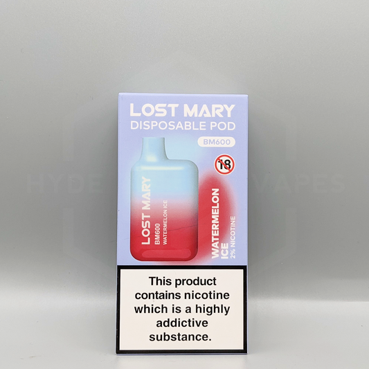 Lost Mary BM600 - Watermelon Ice - Hyde Vapes - Waterloo