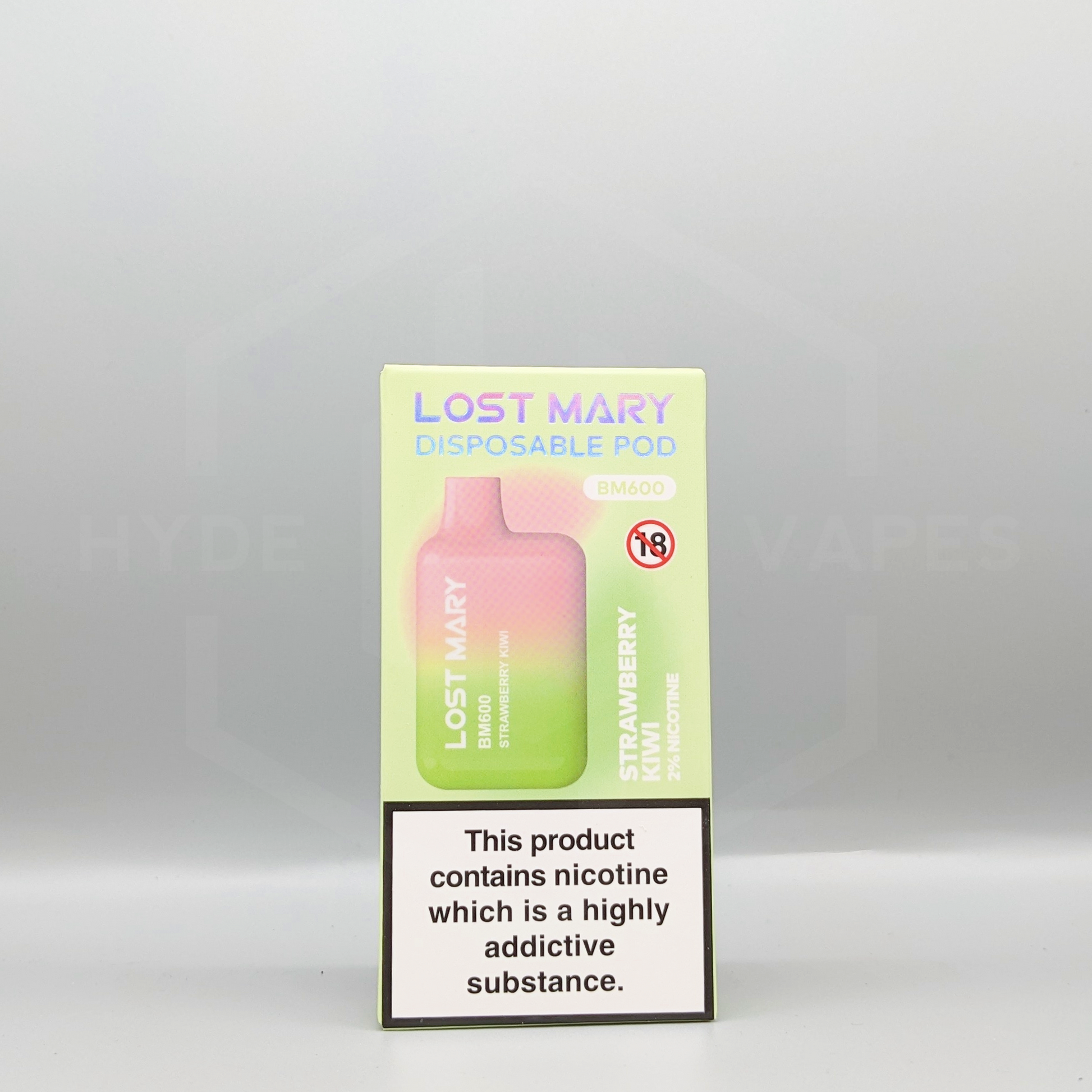 Lost Mary BM600 - Strawberry Kiwi - Hyde Vapes - Waterloo