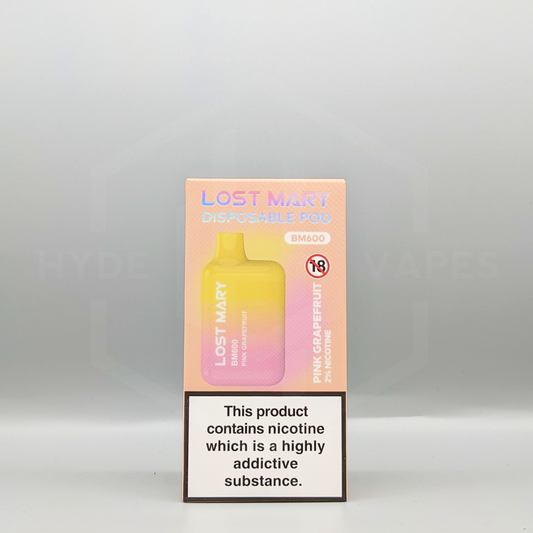 Lost Mary BM600 - Pink Grapefruit - Hyde Vapes - Waterloo