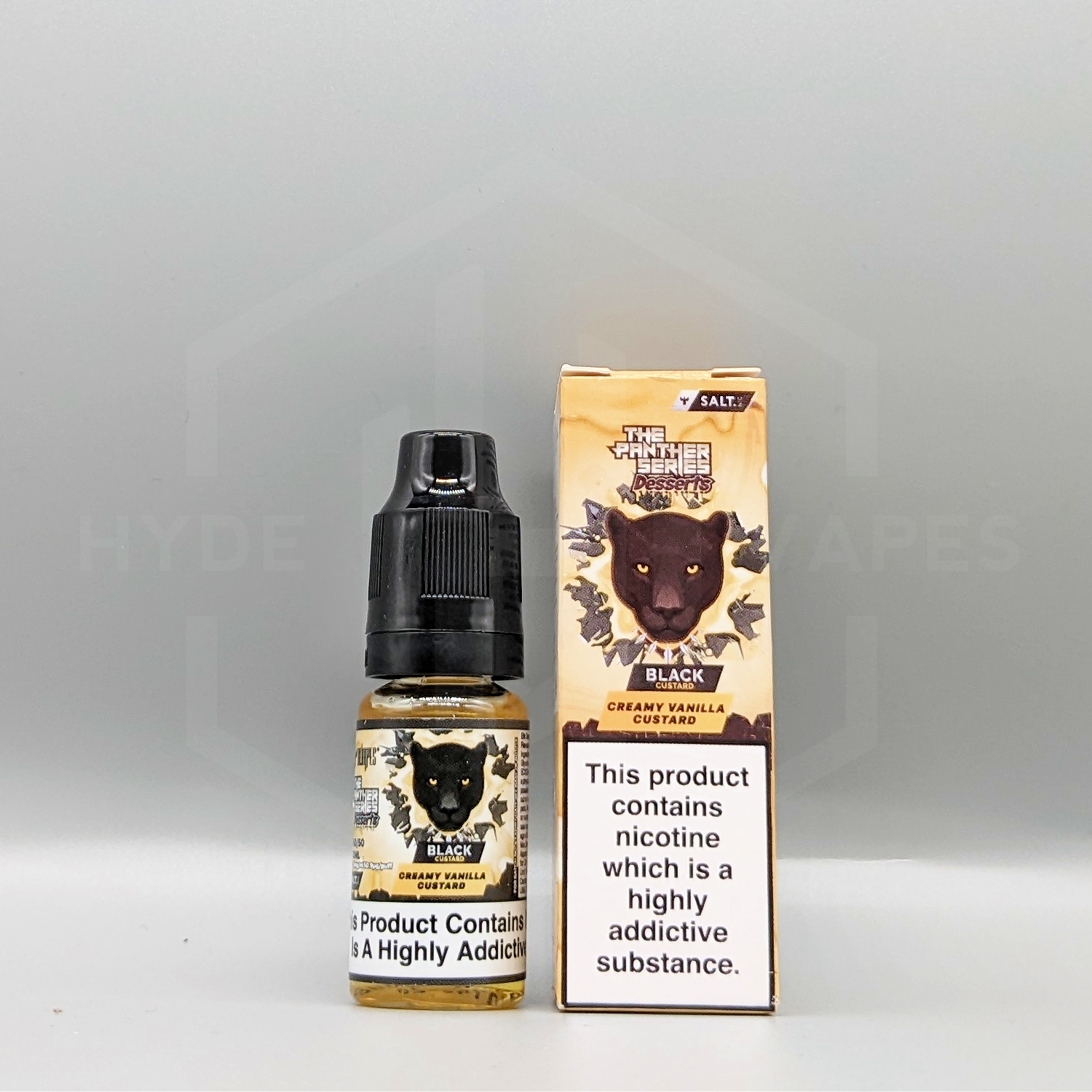 Dr Vapes Nic Salt - Black Custard (Creamy Vanilla Custard) - Hyde Vapes - Waterloo