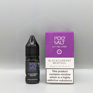 Pod Salt - Blackcurrant Menthol - Hyde Vapes - Waterloo