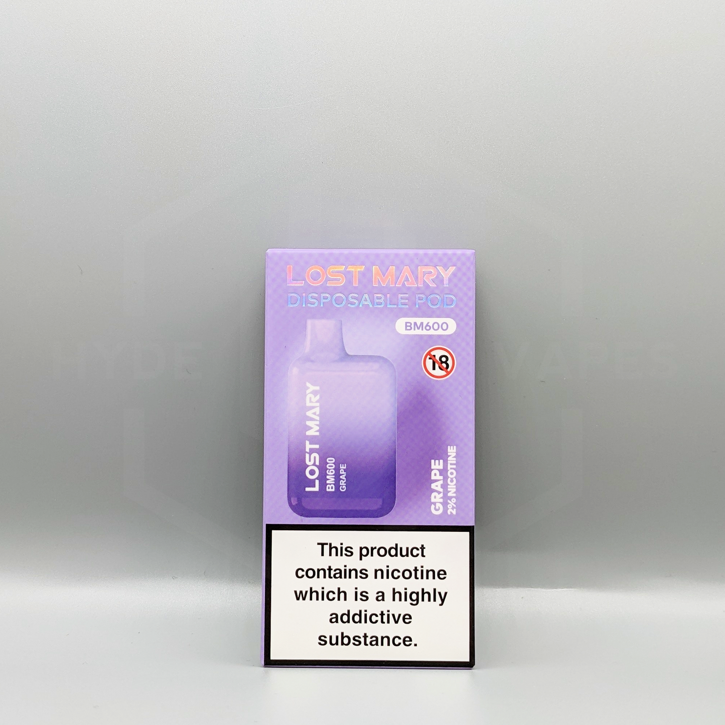 Lost Mary BM600 - Grape - Hyde Vapes - Waterloo