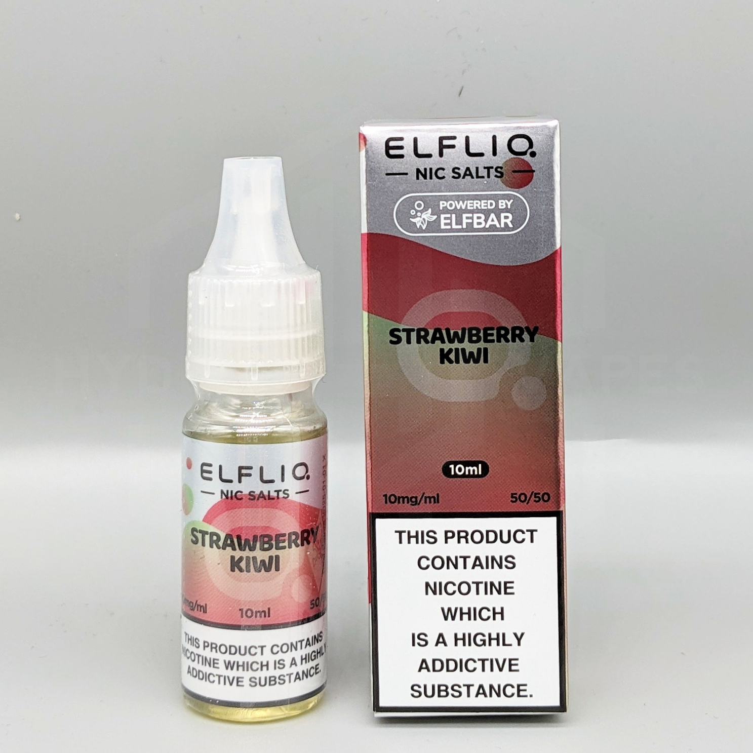 Elfliq - Official Elf Bar Nic Salt - Strawberry Kiwi - Hyde Vapes - Waterloo