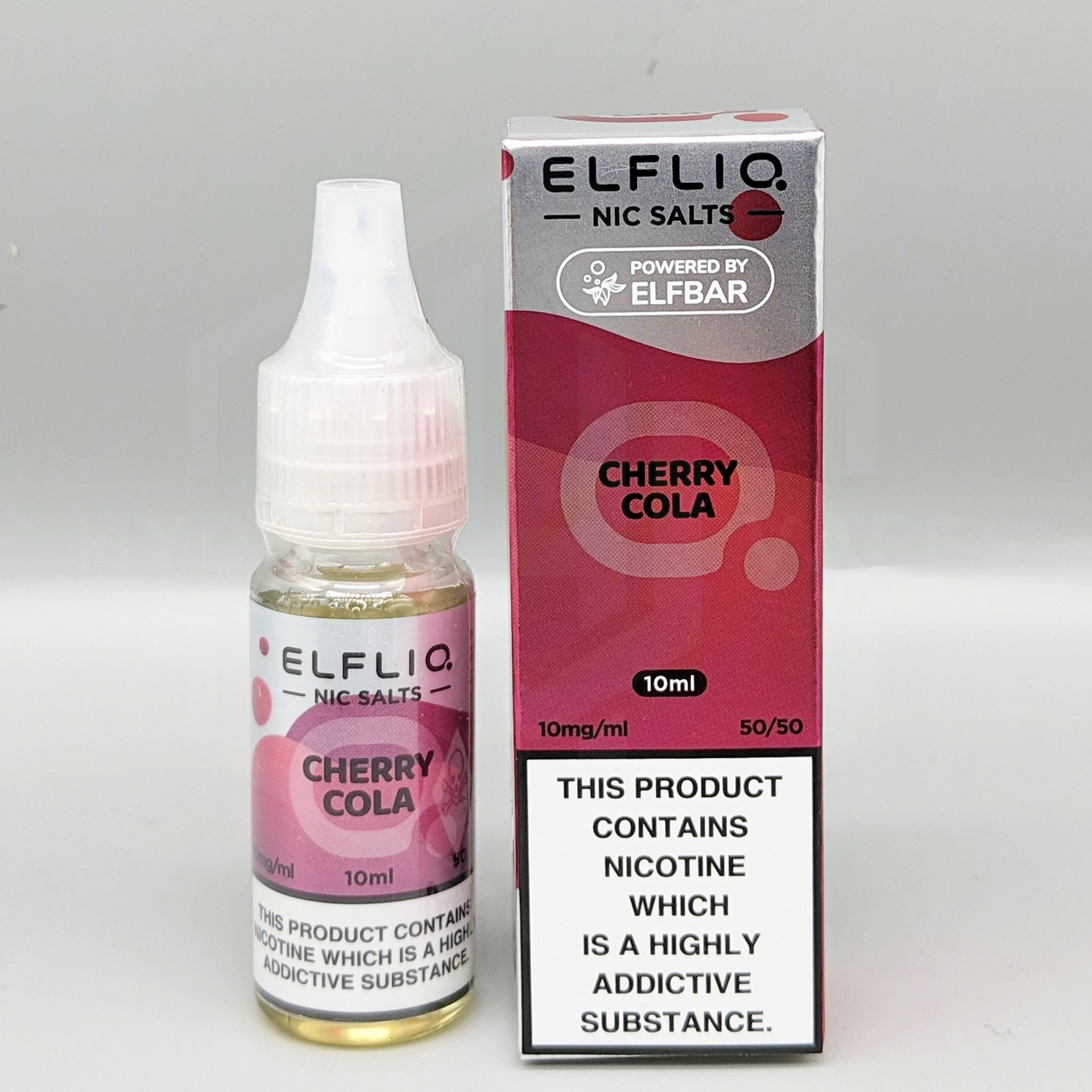 Elfliq - Official Elf Bar Nic Salt - Cherry Cola - Hyde Vapes - Waterloo