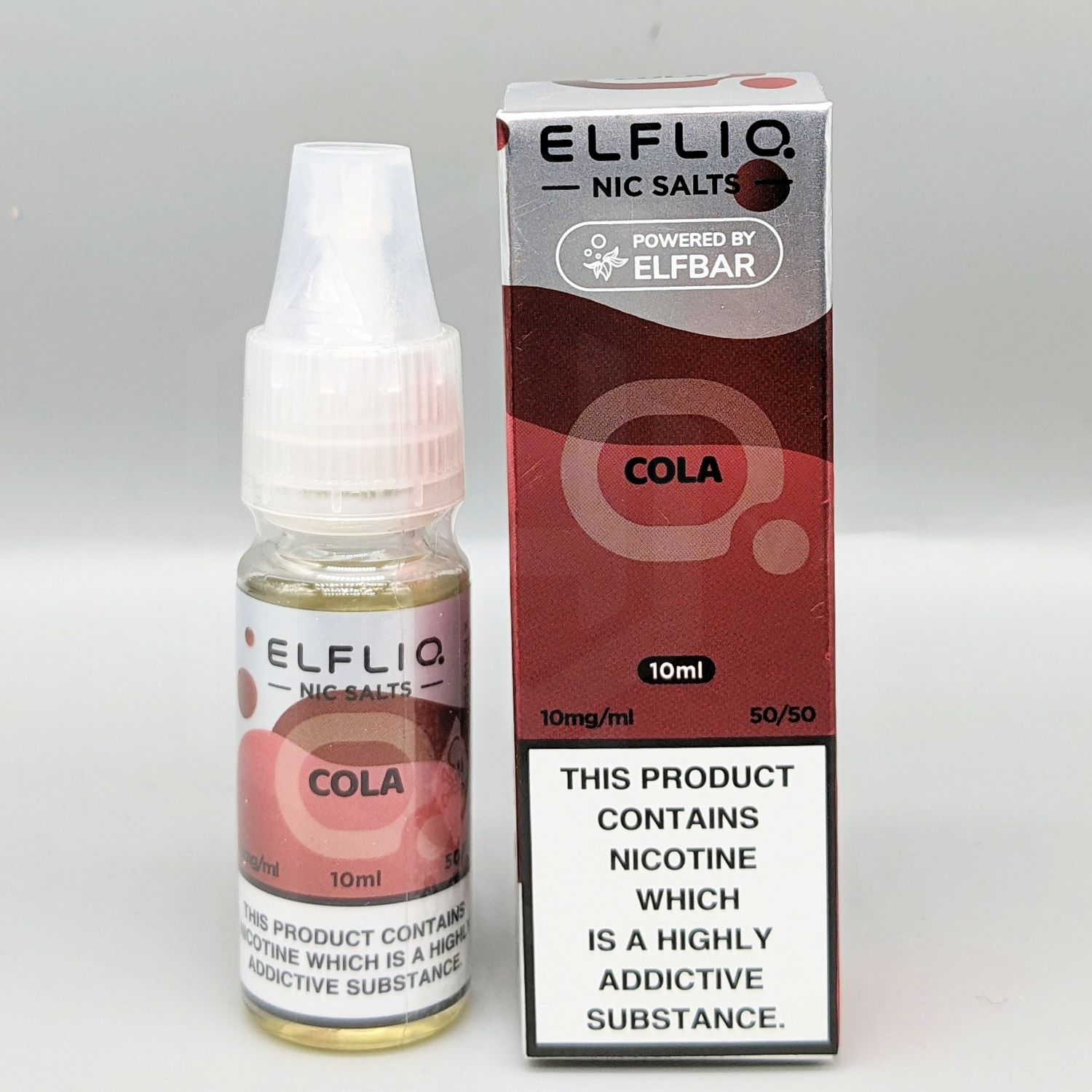 Elfliq - Official Elf Bar Nic Salt - Cola - Hyde Vapes - Waterloo