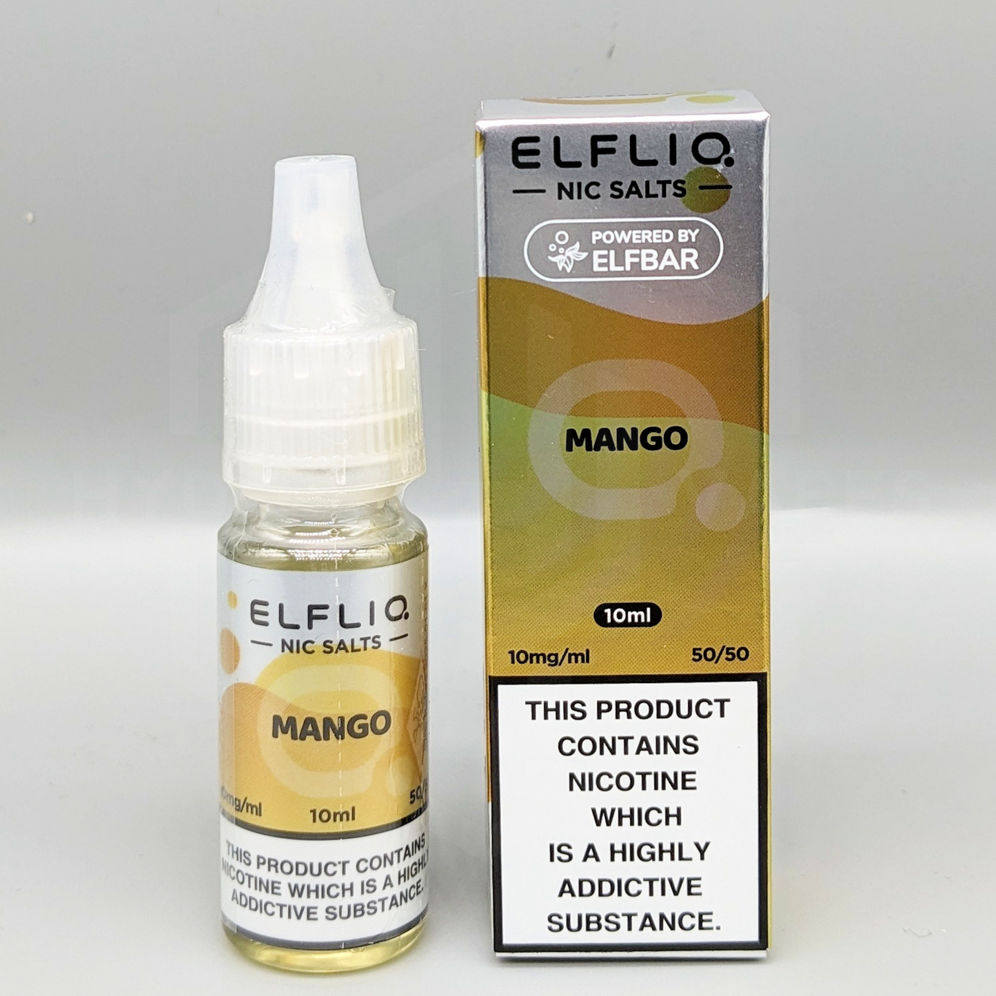 Elfliq - Official Elf Bar Nic Salt - Mango - Hyde Vapes - Waterloo