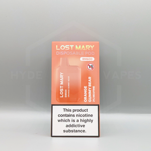 Lost Mary BM600 - Orange Gummy Bear - Hyde Vapes - Waterloo