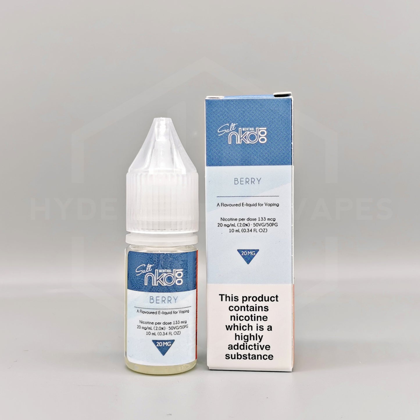 Naked 100 Salt - Berry - Hyde Vapes - Waterloo