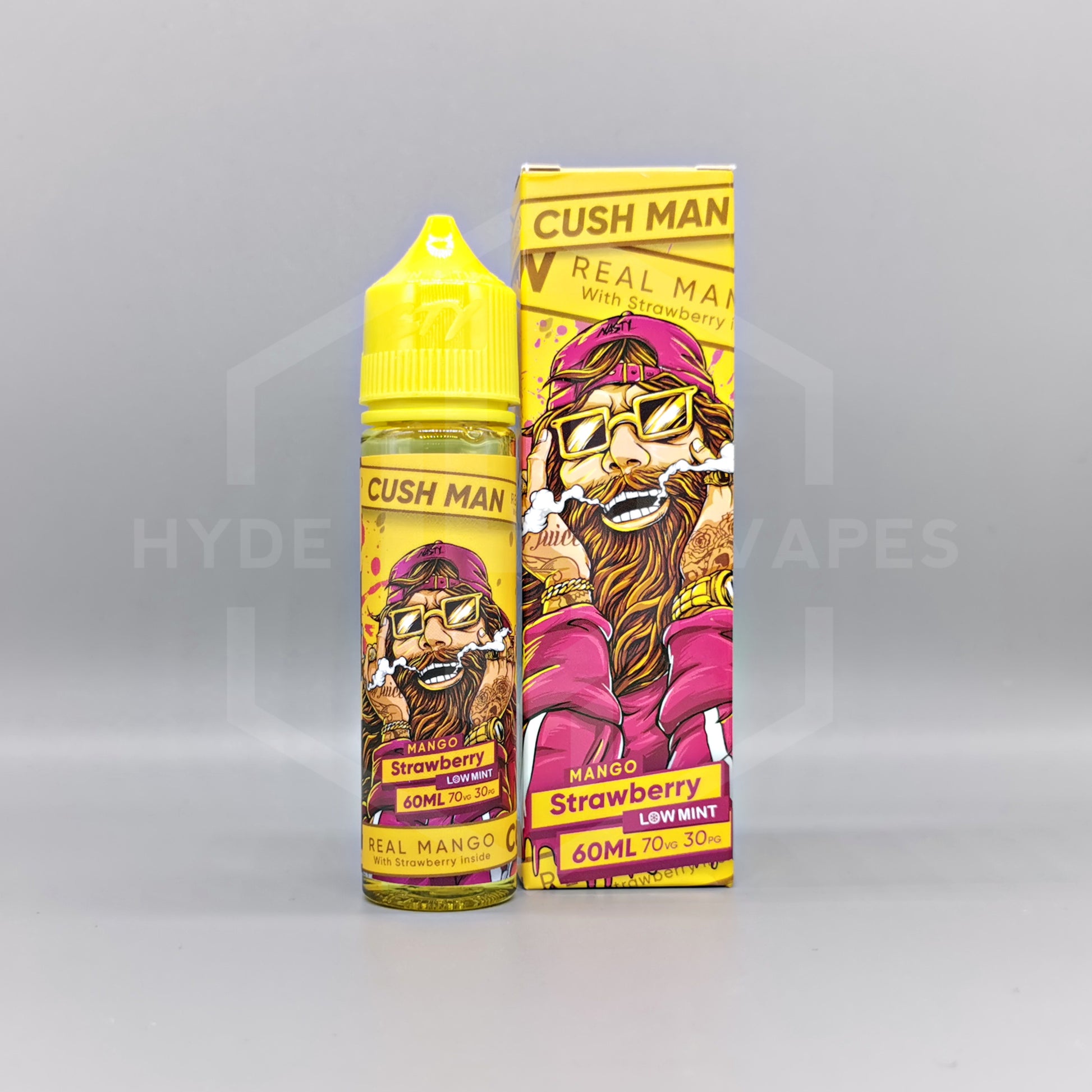 Nasty Juice Cush Man Series - Mango Strawberry - Hyde Vapes - Waterloo